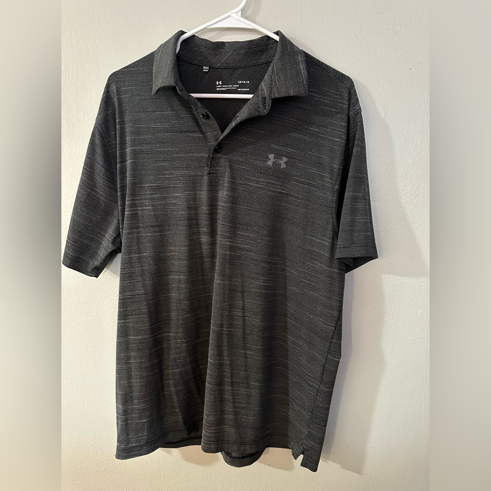 Mens Under armour golf polo M